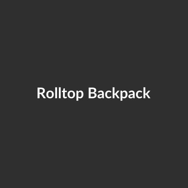 Rolltop Backpack