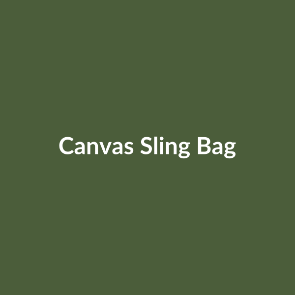 Canvas Sling Bag