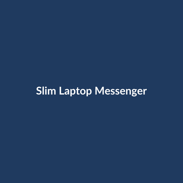 Slim Laptop Messenger