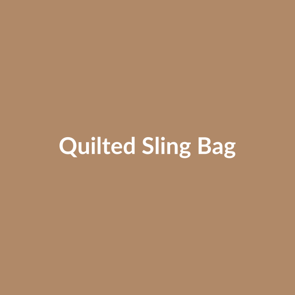 Quilted Sling Bag