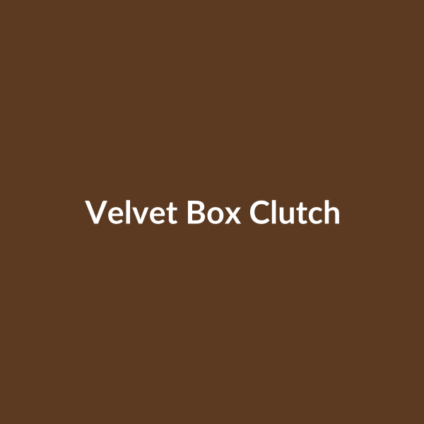 Velvet Box Clutch