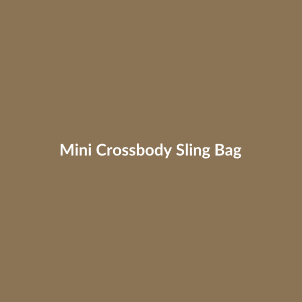 Mini Crossbody Sling Bag