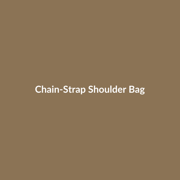Chain-Strap Shoulder Bag