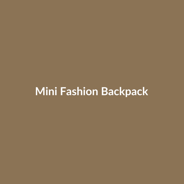 Mini Fashion Backpack