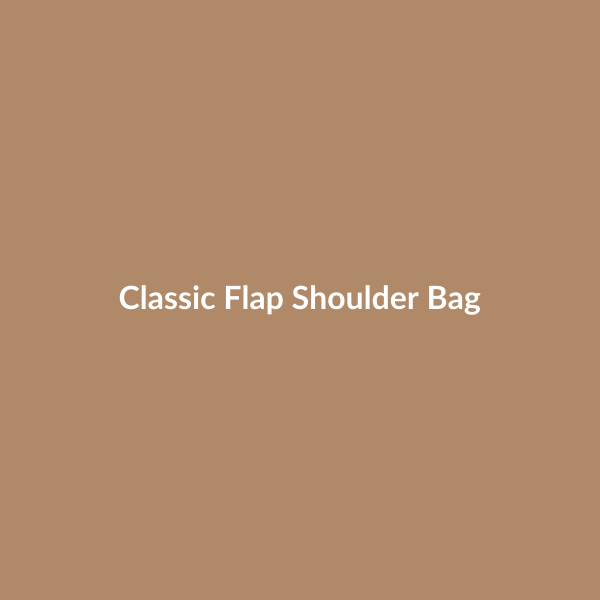 Classic Flap Shoulder Bag