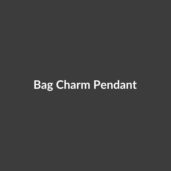 Bag Charm Pendant