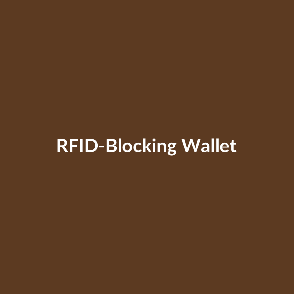 RFID-Blocking Wallet