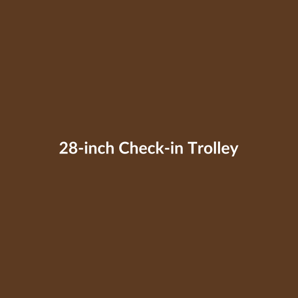 28-inch Check-in Trolley